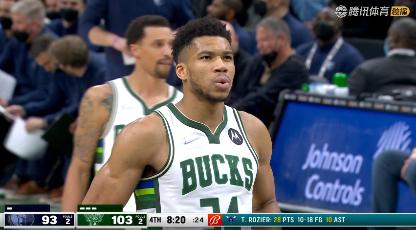 灰熊轻取新疆队,字母哥刷新纪录 灰熊轻取新疆队,字母哥刷新纪录